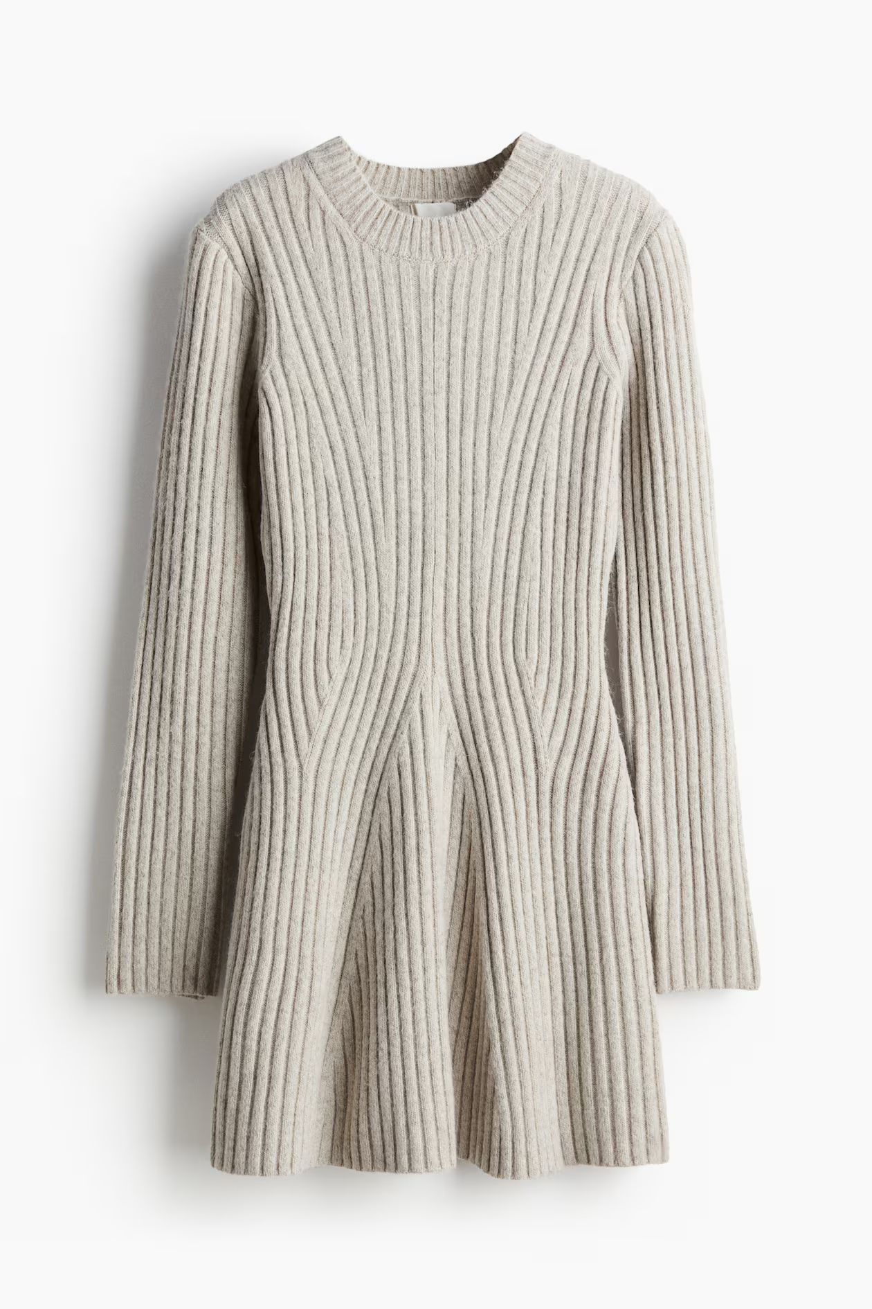 Fall Rib-Knit Dress